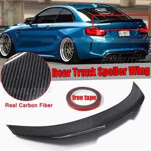 สปอยเลอร์ท้ายรถแบบปีกท้ายรถสไตล์ PSM F22คาร์บอนไฟเบอร์สำหรับ BMW F22 M235i F87 M2 2014-2021รถยนต์ด้านหลังลิปวิงสปอยเลอร์ - Product Image 1
