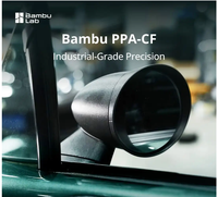 Filamen PPA-CF Bambu Original 2026 untuk Bambu Lab, Filamen Nylon PPA CF yang Diperkuat Serat untuk Pencetakan 3D Rekayasa