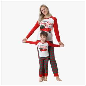 ชุดนอนครอบครัวแบบเข้าชุดกัน ชุดนอนเด็กเอวยางยืด ผ้าโมดอลไม้ไผ่สั่งทำได้ ชุดนอนผู้หญิง ชุดนอนลำลองเข้าชุดกัน - Product Image 1