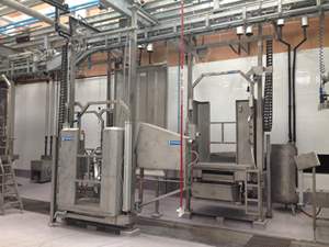 Machine automatique en acier inoxydable pour le retrait des peaux de bétail, équipement pour ligne de traitement de l'abattage de bovins - Product Image 5