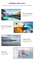 Televisor Inteligente UHD de 46/49/55 Pulgadas con Bisel Ultra Delgado de 1.8 mm, Televisor LED/LCD Flexible de Buena Calidad, Pantalla de Video LCD 3x3