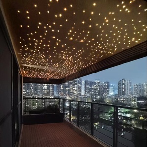 Décoration de salon moderne : <span class=keywords><strong>Plafond</strong></span> en fibre optique effet ciel <span class=keywords><strong>étoilé</strong></span>, panneau en plâtre, film plastique souple pour bar et salon à domicile - Product Image 6