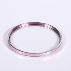 Massa 52mm CNC en alliage d'aluminium couleur anneau d'anode équipement photographique accessoires d'appareil photo numérique avec filtre <span class=keywords><strong>UV</strong></span> en verre - Product Image 3