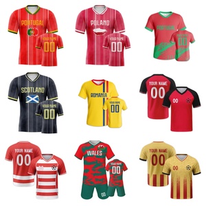 Groothandel Voetbalshirts Voetbaltenues Jeugdteam Set Kits Voetbalkleding Voetbalshirt Heren - Product Image 1
