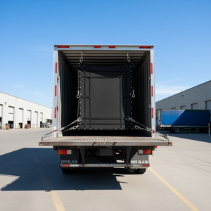 Filet de chargement robuste 96 x 81 avec boucles réglables et crochets en S pour accessoires de contrôle de cargaison de camion - Product Image 2