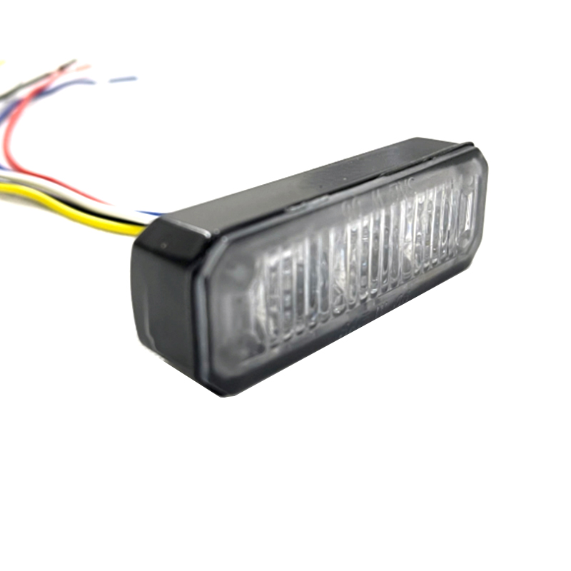 Factory Chinese made Red Blue strobe 12 24V strobe red blue led flashing light warning