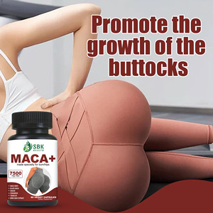 Custom Logo Maca Capsules Herbal Extract <b>Supplements</b> Helps Shaping Natural Butt Enhancing Capsules for Women - Product Image 4