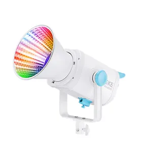 YSKE 220W RGB Colorful White Light Professional Studio Photographic Lighting LED Light For Video Shooting