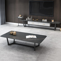 T-SQ-5 nouvelles billes Table Table basse décoration salon bureau noir présentoir Table