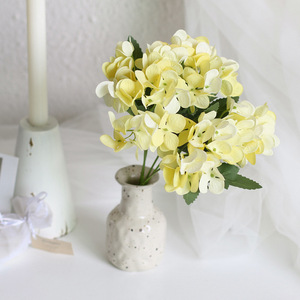 Ramo de hortensias artificiales estilo primavera, mini ramo, accesorio DIY para decoración de macetas y paredes vegetales - Product Image 2