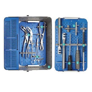 Premium Quality Large Fragment Surgery Instrument Set With Needle Holder And Implant <b>Drill</b> <b>Guides</b> Orthopedic Surgical Large Frag - Product Image 2