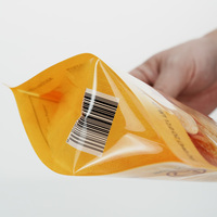 Sacs de qualité alimentaire avec impression personnalisée pour chocolat, gelée, pop-corn, pain, aliments surgelés – Sachets refermables à fond plat avec logo
