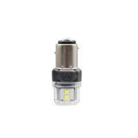 Ampoule LED de voiture personnalisée en usine, DC12V Canbus BAU15S, jaune, blanc, rouge, feu de recul, feu arrière, feux de voiture, clignotant