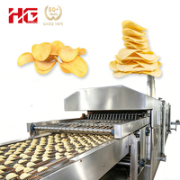 Ligne de production automatique de chips de pommes de terre composées, machine à fabriquer des chips Pringle cuites empilables avec technologie de 4e génération