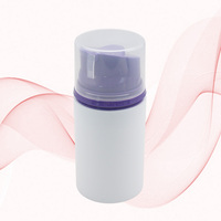 Emballage cosmétique en plastique avec pompe sans air de 30 ml, 50 ml, 80 ml, 100 ml, 120 ml, 135 ml, 150 ml, 200 ml, modèle ABN03-002