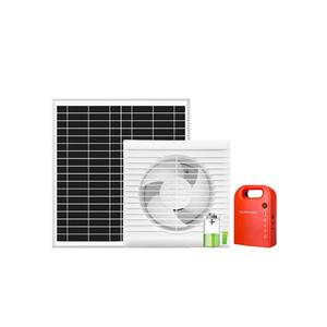 Solar Powered Ventilation <strong>Fans</strong> for Chicken Coop Greenhouse <strong>Dog</strong> House &amp; Shed for Outside Use with Battery System - Product Image 2