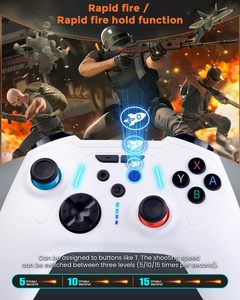 Hot Sale Game Controller <b>for</b> <b>PC</b>&Android, Colorful Light Ring HD Multi-Touch Screen, 6-Axis Gyro Motion Control Gaming <b>Joystick</b> - Product Image 5