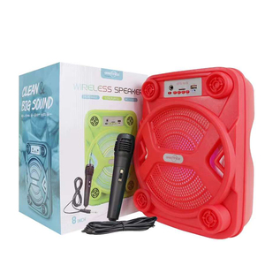 Haut-parleur extérieur de qualité exceptionnelle portable sans fil avec microphone <span class=keywords><strong>mini</strong></span> haut-parleur musique active haut-parleur de jeu à domicile - Product Image 2