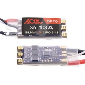 Controlador de velocidad electrónico (ESC) sin escobillas AGFRC Xeon Run BLHeli-S Serie XR-13A con Dshot y Damped Light, 2-4S OPTO para drones de carreras - Product Image 3