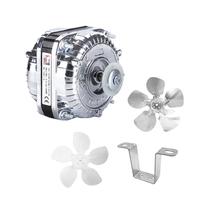 Di alta qualità 50/60Hz 18 serie ombreggiato motore del ventilatore a palo monofase IE3 efficienza antideflagrante CE RoHS certificato