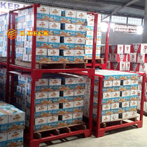 אבקת ציפוי מחסן stackable אחסון גדול מודולרי מתלה מתלה - Product Image 2