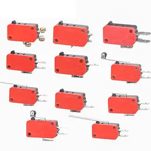 Micro interruttore 250VAC 1-21A SPDT Mini Micro interruttore leva rullo di alta precisione del sedile di sicurezza Minitype Micro interruttore