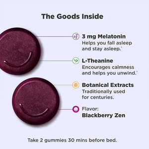 Gomitas de Melatonina para Dormir, Dulces Suaves para Adultos, Apoyo para el Sueño Nocturno, Agente Profesional de Dropshipping Ofrece Productos - Product Image 3
