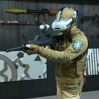 Simulateur VR, Ensemble de Jeux VR, Machine de Jeu VR 9D, Arène VR, Équipement VR/AR/MR, Jeu de Tir VR, Usage Commercial Intérieur, Métal et Plastique
