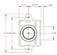 Loquet à poussoir lisse en alliage de zinc et ABS, sans clé, pour porte d'armoire de camping-car, plusieurs couleurs, joint personnalisé