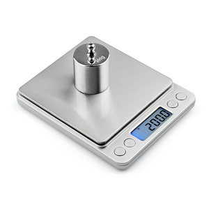 BL-I2000 <span class=keywords><strong>Meilleure</strong></span> <span class=keywords><strong>cuisine</strong></span> échelle 5kg 10kg 0.1g 0.01g mini pocket digital scale avec inoxydable matériel pour la mesure précise - Product Image 4