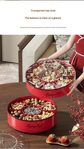 Wholesale Stackable Snackle Box <b>Container</b> Divided <b>Snack</b> Serving Tray with Lid for Home Kitchen Party Travel Picnic - Product Image 2