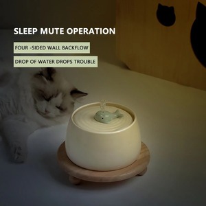 Hersteller-Großhandel: Zirkulierende, Geräuscharme und Gefilterte Futterautomaten für Haustiere, Automatische Trinkbrunnen und Futternäpfe aus Keramik für Katzen - Product Image 5