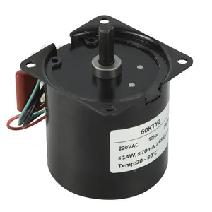 מפעל סיטונאי מחיר 220V CW CCW חשמלי ac סינכרוני gear מנוע