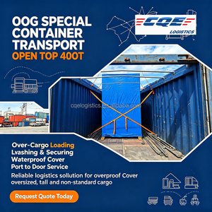 Contenedor Plano Logístico Personalizado con Parte Superior Abierta, Transporte de Carga OOG Puerta a Puerta DDP a Arabia Saudita, Logística de Envío Rápido - Product Image 6