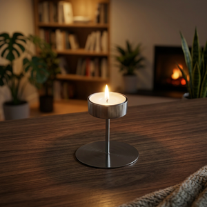 Modern Stainless Steel <b>Tealight</b> <b>Candle</b> <b>Holder</b> Decorative Tea Light Stand for Table Centerpiece Home Decor - Product Image 2