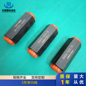 Vanne de contrôle unidirectionnelle haute pression hydraulique Xingchenrui type S S8A G3 8 - Product Image 1
