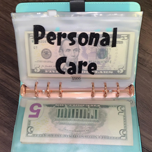 Factory Wholesale A6 Personalized Currency Perfect Book Luxury Budget Money Organizer Envelope Savings A6 <strong>Quilted</strong> <strong>Binder</strong> - Product Image 5