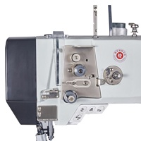 Machine à coudre industrielle de haute qualité pour chaussures, équipement robuste pour la couture de semelles et de tiges en cuir, idéal pour la fabrication et la réparation de chaussures.
