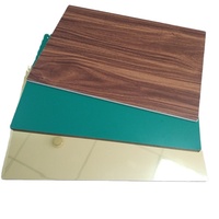 Panel compuesto de aluminio para tablero de publicidad, acabado de madera, 3mm, 4mm, A2, ACM