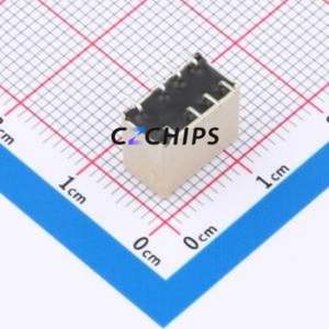 AGN200A4H Signal Relay SMD,5.7x10.6mm Relay 4.5V 2 Changeover: 2C (DPDT-Changeover)::: 110V-DC/125V-AC AgPd+Gold Plated - Product Image 2