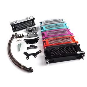 Kit de Enfriador de Aceite para Motor de Motocicleta, Radiador de Aceite Universal, Repuestos para Motocross, ATV, <span class=keywords><strong>Enduro</strong></span> 50-140cc - Product Image 2