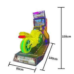 Sử dụng máy Arcade giá rẻ Tốc độ tối đa 2 mô phỏng xe đua cho thiếu niên và máy vận hành tiền xu dành cho người lớn - Product Image 3