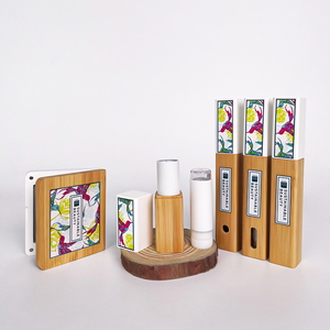 Vuông trang điểm loạt eeo thân thiện phân hủy sinh học sơn trắng 3D đầy màu sắc son môi Ống bao bì trường hợp hộp son môi <span class=keywords><strong>container</strong></span> - Product Image 1