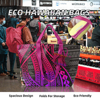 Sac de courses écologique réutilisable en polypropylène imperméable et recyclable, avec motif de dessin animé laminé, bandoulière et poignée personnalisées
