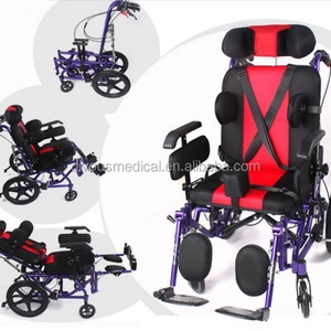 Silla de Ruedas Manual para Niños con Parálisis Cerebral y Adultos Mayores con Hemiplejia por Accidente Cerebrovascular, Superventas - Product Image 3