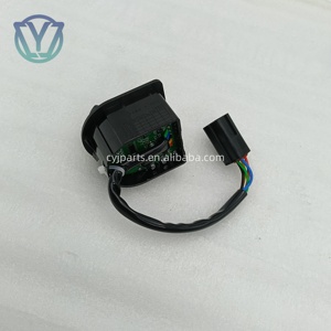 Bouton de commande d'accélérateur CYJ 14659775 14708416, interrupteur sélecteur noir pour excavatrice EC210B EC240 EC290, pièces détachées de machines de construction - Product Image 2