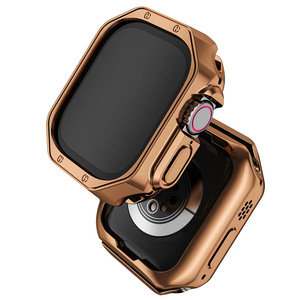 Universel pour iWatch <span class=keywords><strong>Bracelet</strong></span> de montre de luxe en métal <span class=keywords><strong>Bracelet</strong></span> <span class=keywords><strong>avec</strong></span> une texture sculptée profonde accepte le <span class=keywords><strong>bracelet</strong></span> de montre de luxe à motifs personnalisés - Product Image 6