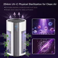 Purificateur d'air intelligent HEPA 13, diffuseur d'arômes, éliminateur d'odeurs d'animaux et de fumée, machine à parfum pour grande pièce