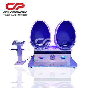 Máquina de juego físico, equipo de teatro VR, silla colorida de huevos de bicicleta - Product Image 3