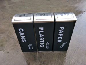 Nhà Máy Mới Mô Hình Thùng Rác Có Thể Ngoài Trời Lậ<span class=keywords><strong>t</strong></span> Nắp <span class=keywords><strong>T</strong></span>ái Chế Bin <span class=keywords><strong>T</strong></span>ùy Chỉnh Rác Công Suấ<span class=keywords><strong>t</strong></span> Có Thể 3 compartmentt Thùng Rác Hộp - Product Image 5